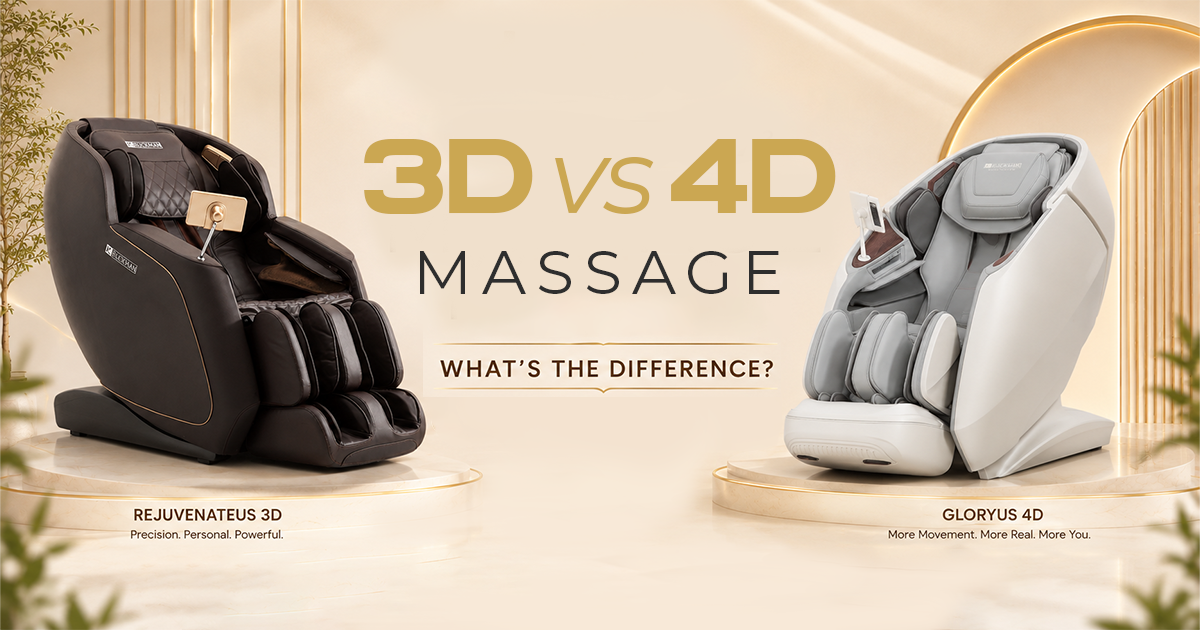 3D and 4D Massage Chair Technology Explained