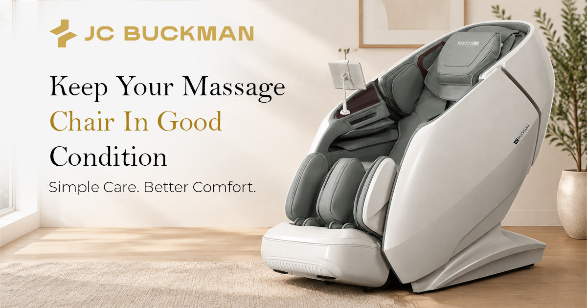 Massage Chair Maintenance & Cleaning Guide: How to Keep Your Chair in Good Condition
