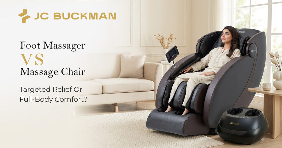 Foot Massager vs Massage Chair: Which One Should You Choose?