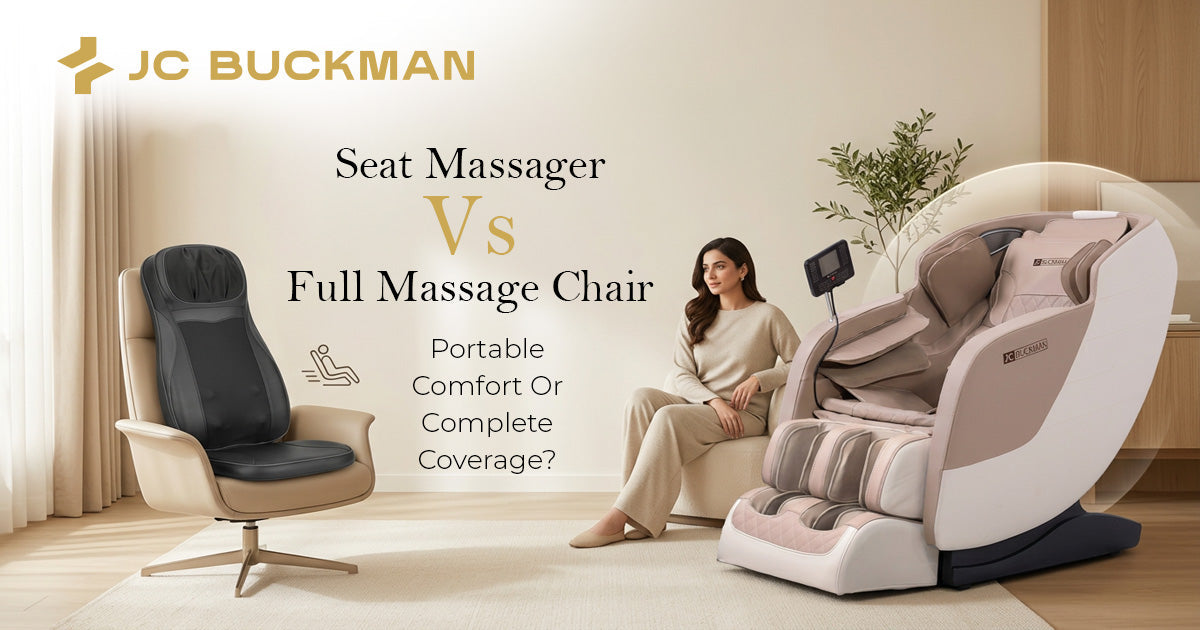Seat Massager vs Full Massage Chair: Which One Do You Need?