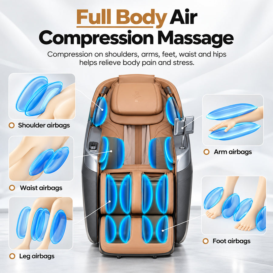 JC Buckman ElateUs 4D Massage Chair - 450