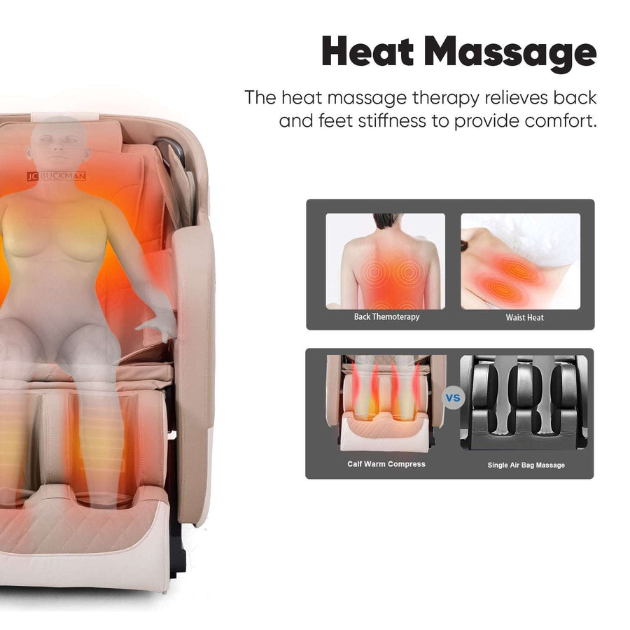 JC Buckman RefreshUs Plus - Upgraded Model Full Body Massage Chair - JC BUCKMAN PK