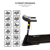 JC Buckman V-Jog Foldable Cardio Treadmill - JC BUCKMAN PK