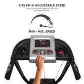 JC Buckman V-Jog Foldable Cardio Treadmill - JC BUCKMAN PK
