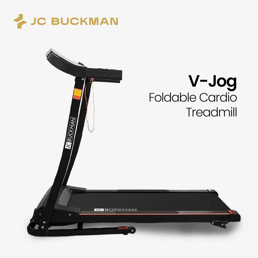 JC Buckman V-Jog Foldable Cardio Treadmill