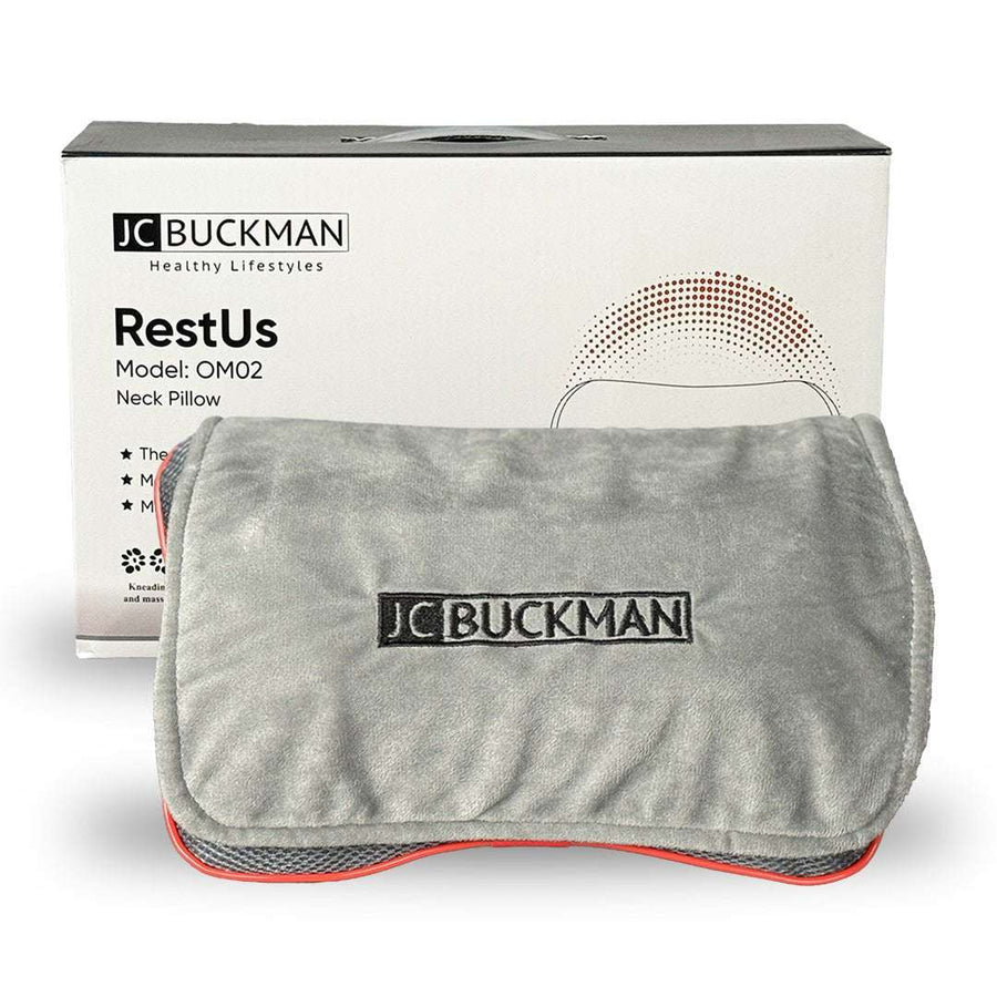 JC Buckman Heat & Kneading Neck Pillow Massager - JC BUCKMAN PK