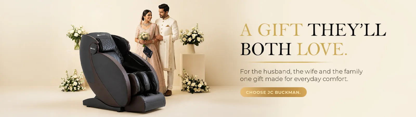 A wedding gift they will both love from JC Buckman